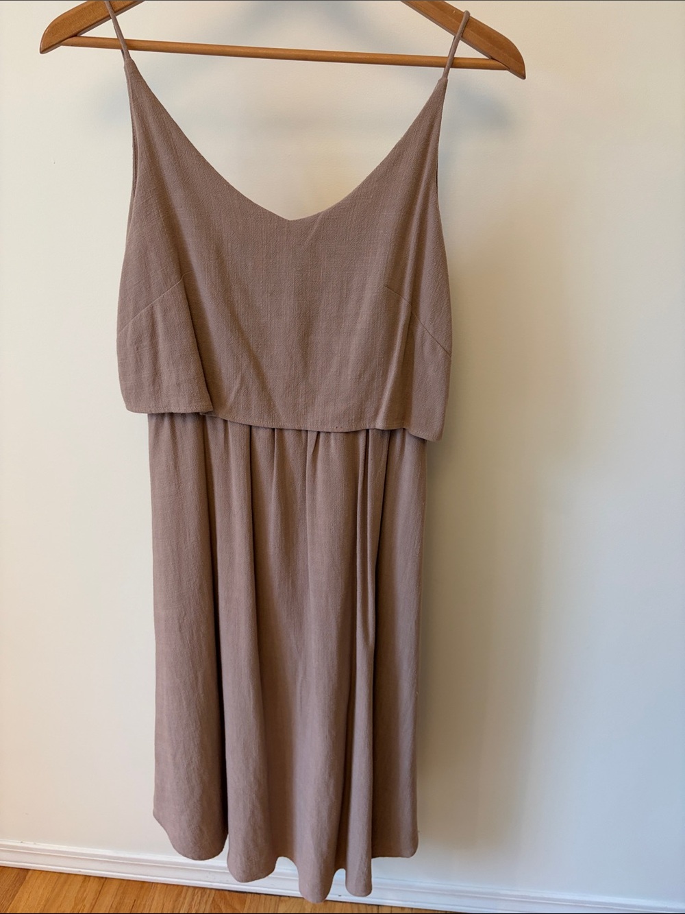 Handmade Canadian linen dress